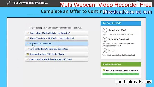 Multi Webcam Video Recorder Free Full Download (Risk Free Download 2015)