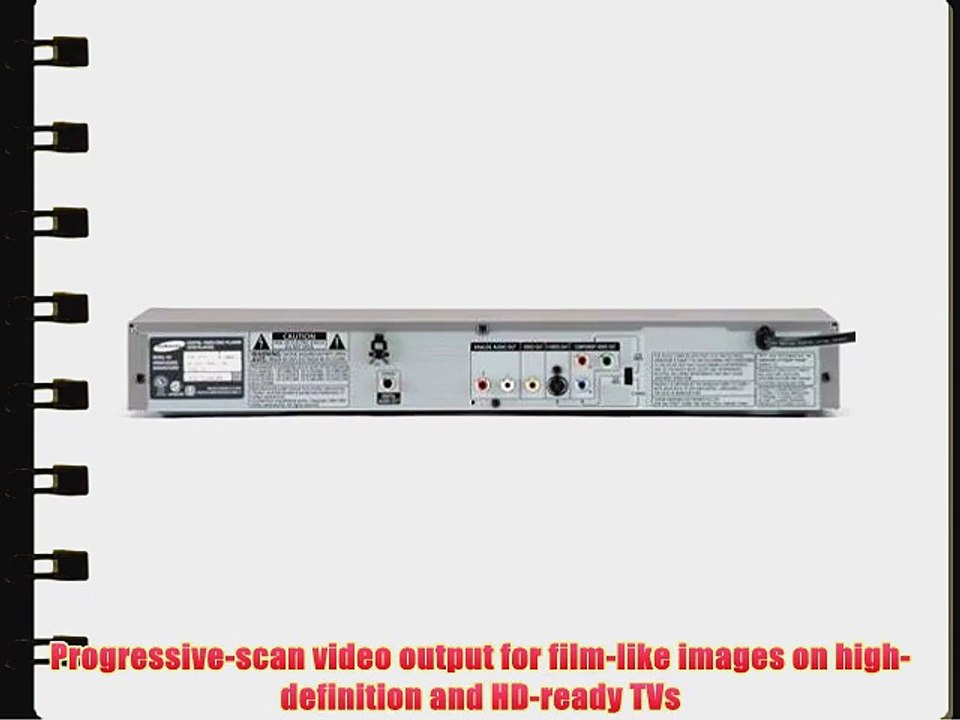Samsung DVD-P231 Progressive-Scan DVD Player  Titanium