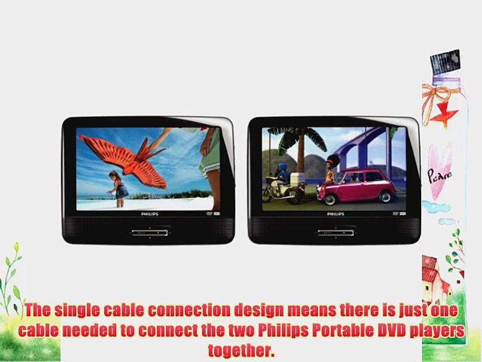 Philips PD9016/37 9-inch Portable LCD  Dual DVD player (Discontinued by Manufacturer)