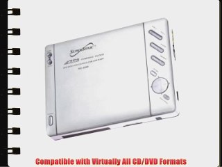 Supersonic SC-28B 2.1 Channel Portable DVD Player with USB