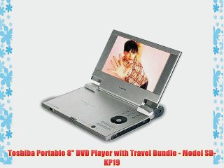 Toshiba Portable 8 DVD Player with Travel Bundle - Model SD-KP19