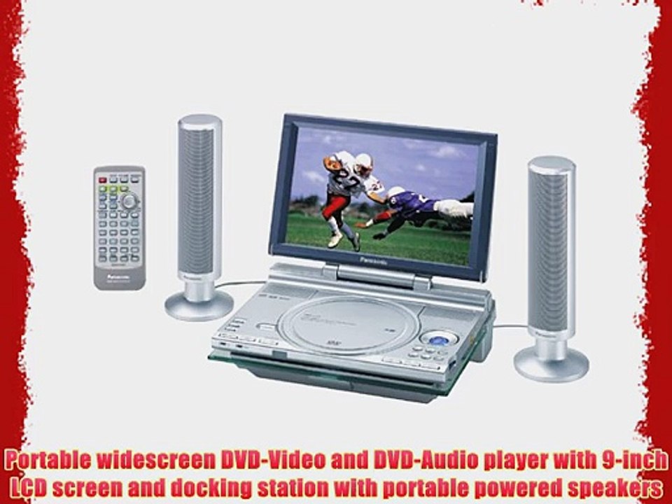 Panasonic DVD-LX9 9-Inch Portable DVD Player