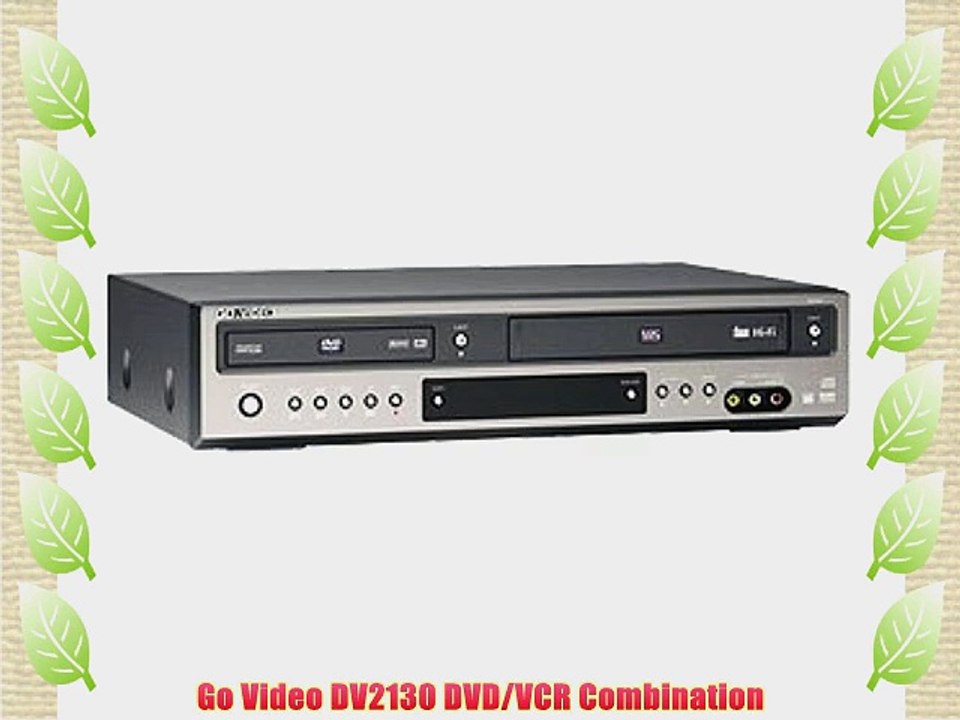 Go Video DV2130 DVD/VCR Combination