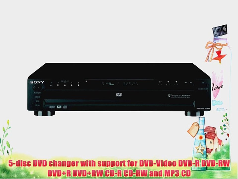 Sony DVP-NC625/B 5-Disc DVD/CD Changer Black