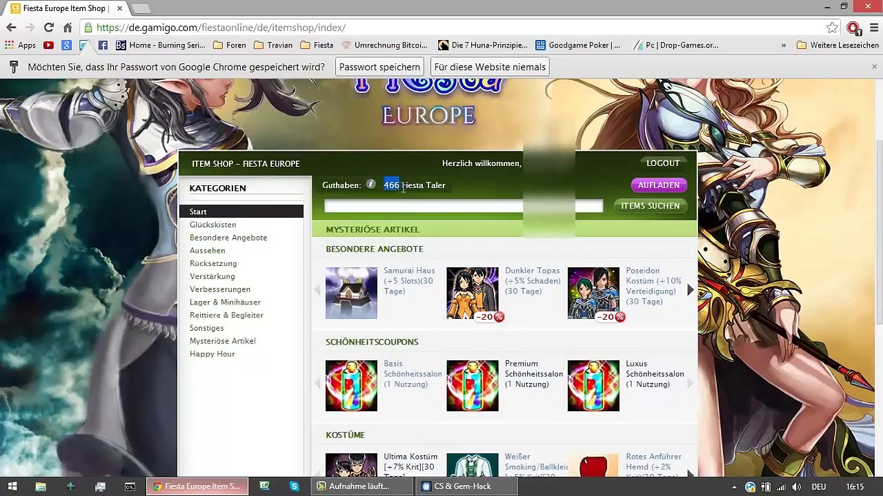 Fiesta Online - Gem- & Taler-Hack - FREE DOWNLOAD