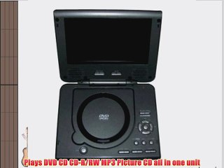 Durabrand 7 Portable DVD Player w/ Battery and Remote