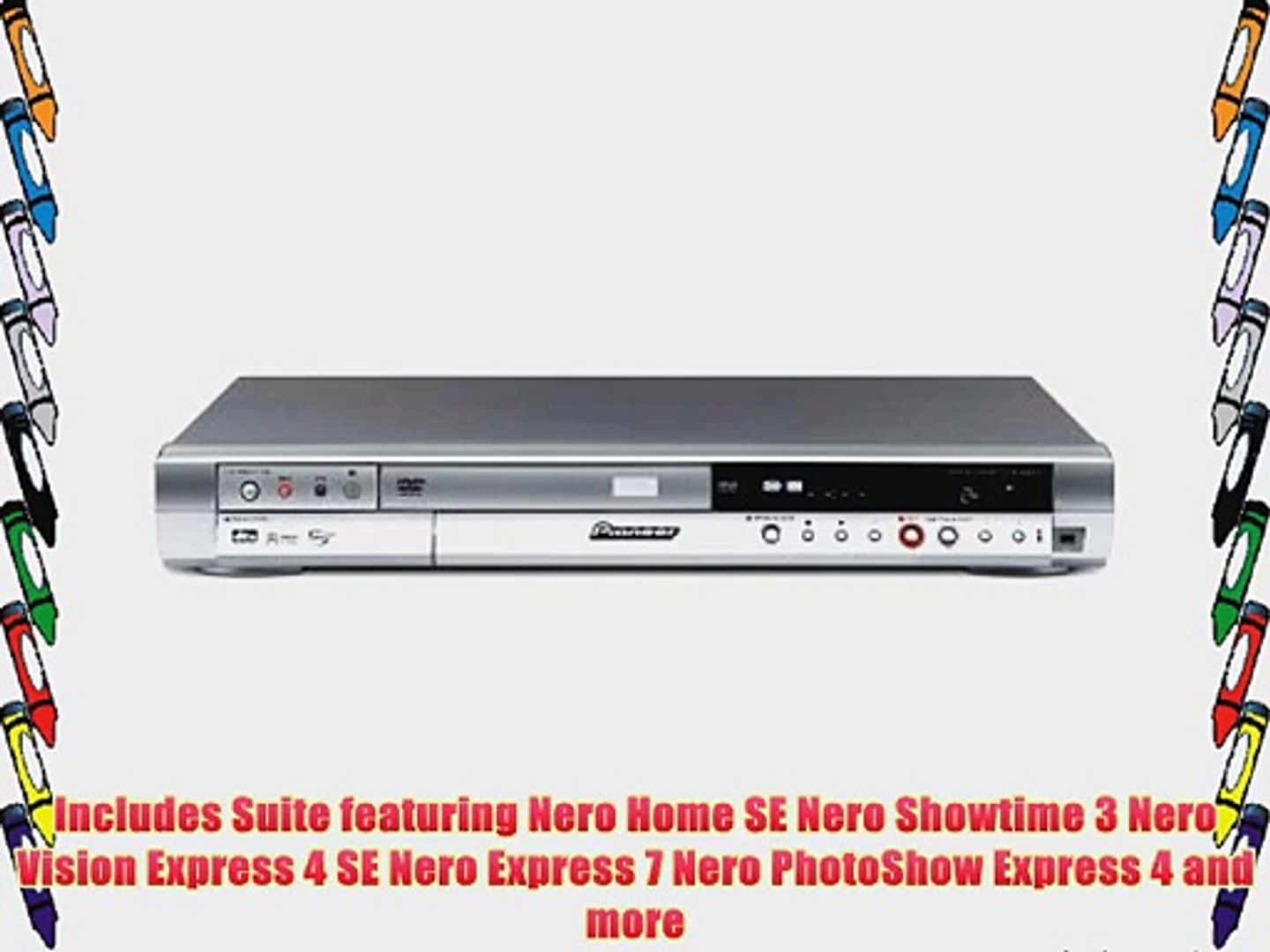 Pioneer DVR-520HS DVD Recorder 80GB Digital Video Recorder - video  Dailymotion