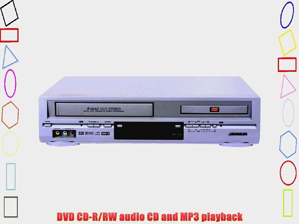 Dual Deck DVD/vcr Combo Player