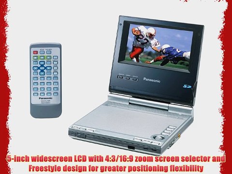 Panasonic DVD-LV65 5-Inch Portable DVD Player