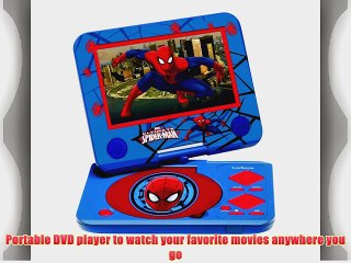 Ultimate Spiderman Portable DVD player (Swivel Screen SD and USD slots)