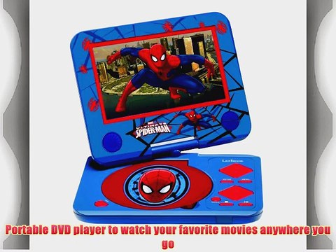 Ultimate Spiderman Portable DVD player (Swivel Screen SD and USD slots)