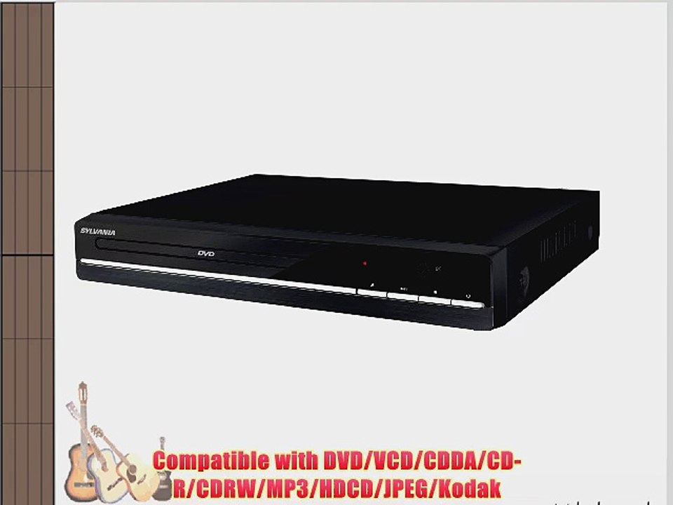 Sylvania DVD1046 Progressive Scan Auto Load Compact DVD Player