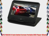 GPX PD931B 9 Inch Swivel Screen Portable DVD Player (Black)