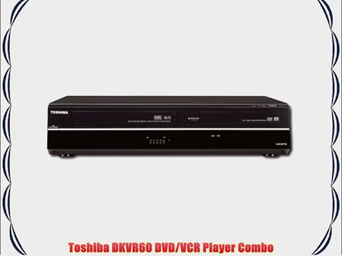 Toshiba DKVR60 DVD/VCR Player Combo