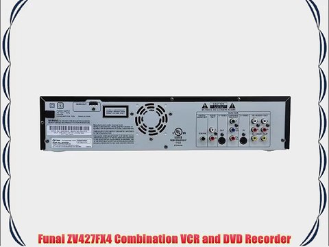 Funai ZV427FX4 Combination VCR and DVD Recorder