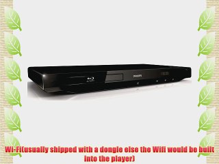 Philips BDP3406/F7 1080p Blu-Ray Disc Player - Black