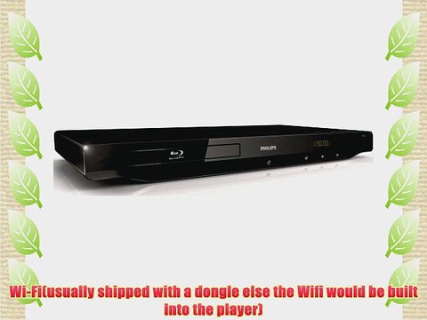 Philips BDP3406/F7 1080p Blu-Ray Disc Player - Black