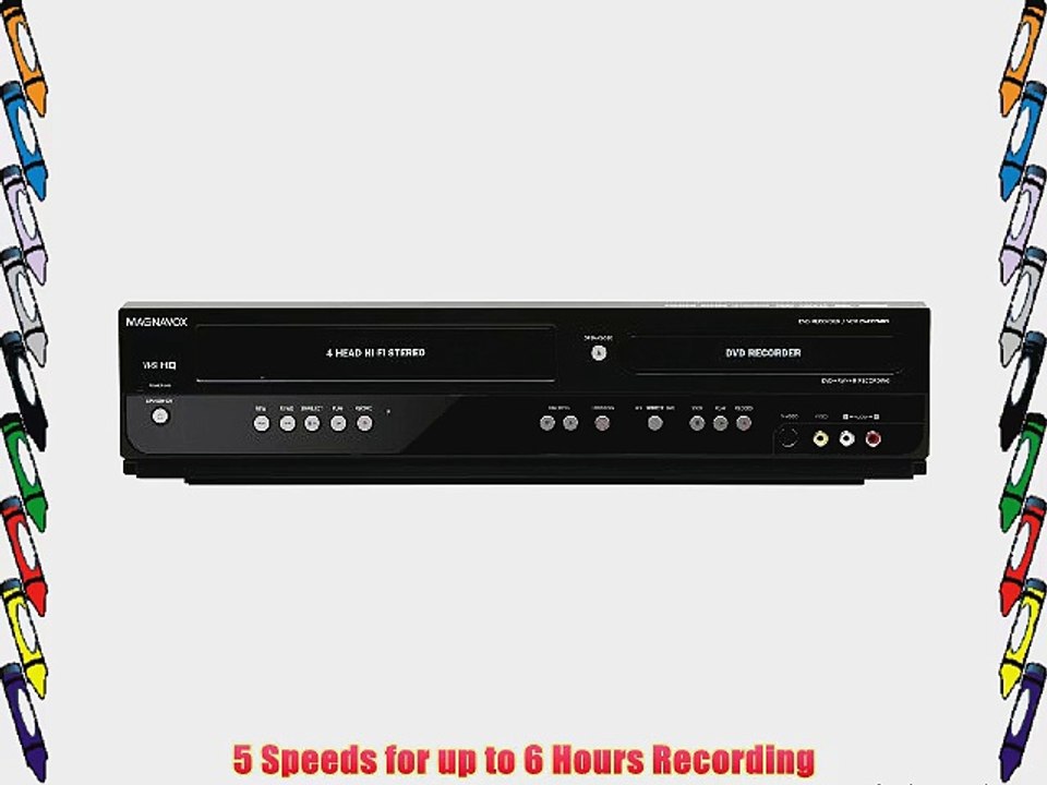 Magnavox ZV427MG9 DVD Recorder / VCR with Line-In Recording (No Tuner)