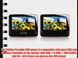 Philips PD7012/37 7-Inch LCD Dual Screen Portable DVD Player Black (Discontinued by Manufacturer)