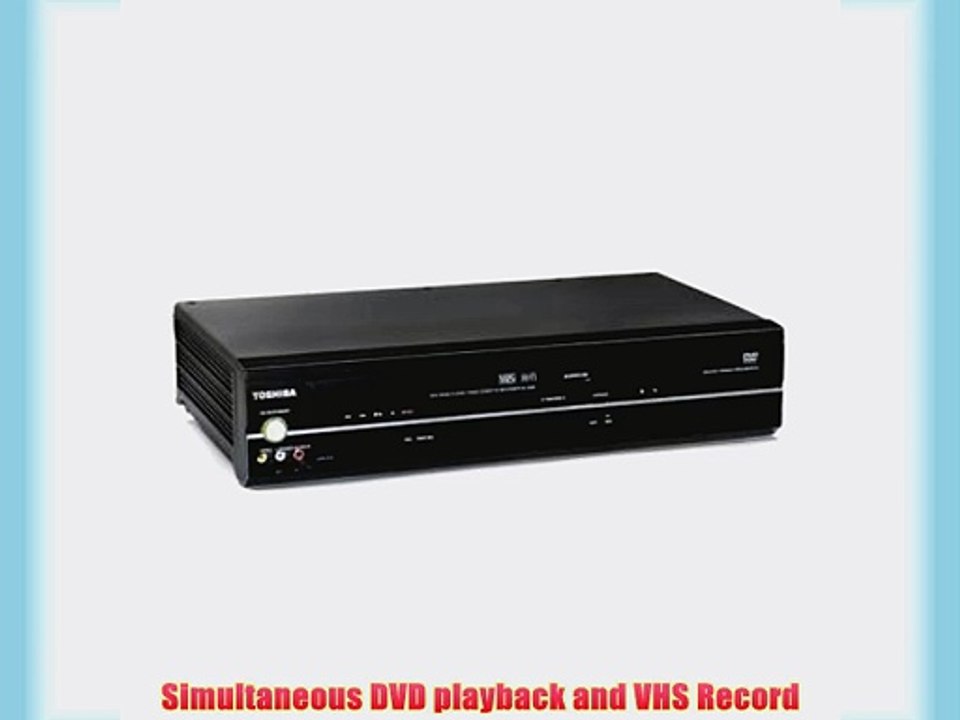 New-TOSHIBA DVD-VCR W-LINE IN - SDV296