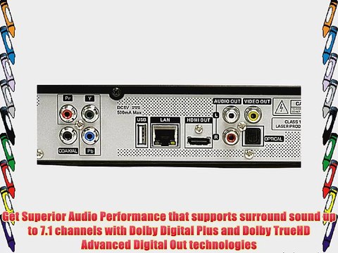 Orei BDP-M2 3D Multi Format Blu Ray Disc DVD Player - Worldwide Voltage