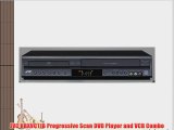 JVC HRXVC11B Progressive Scan DVD Player and VCR Combo