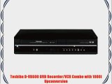 Toshiba D-VR600 DVD Recorder/VCR Combo with 1080i Upconversion