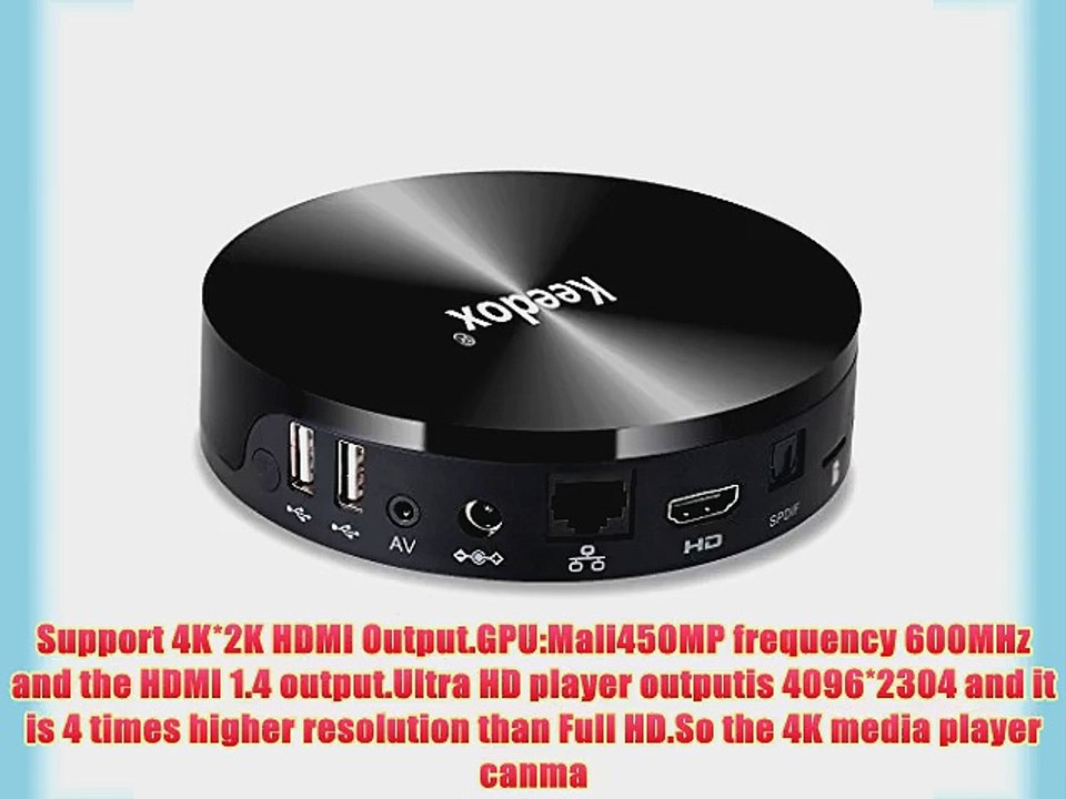 Keedox? Amlogic s802 4K UHD Quad Core Smart TV Box Android 4.4.2 Kitkat DDR3 2G 8G Rom 4K*2K