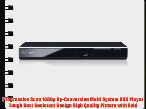 Panasonic Progressive Scan 1080p Up-Conversion DVD Player with CD Ripping and Tough Dust Resistant