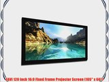 FAVI 120 inch 16:9 Fixed Frame Projector Screen (105 x 60)