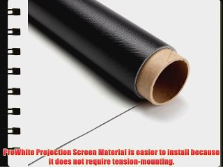 Carl's ProWhite Projector Screen Material White Gain 1.1 (4:3 | 63x84 | 105-in) Best when Ambient