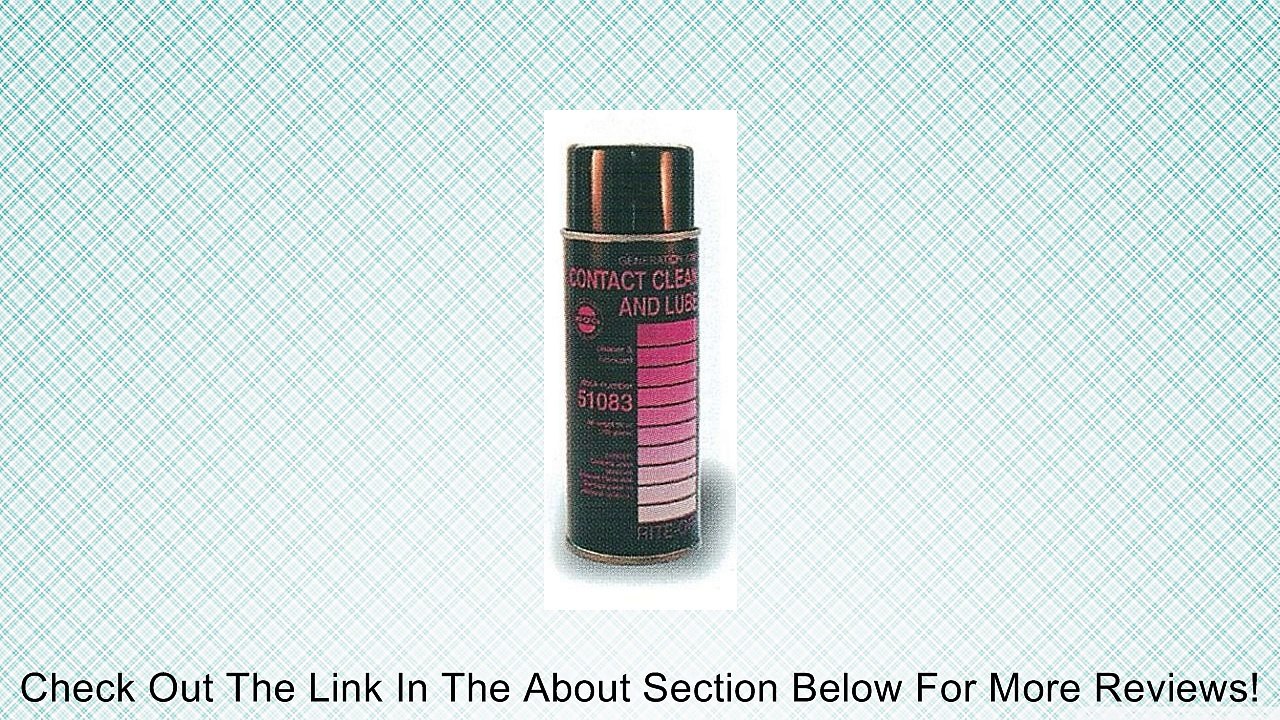 Contact Clean and Lube Review