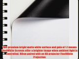 Carl's FlexiWhite Projector Screen Material White Gain 1.1 (16:9 | 71x126 | 144-in | Rolled)