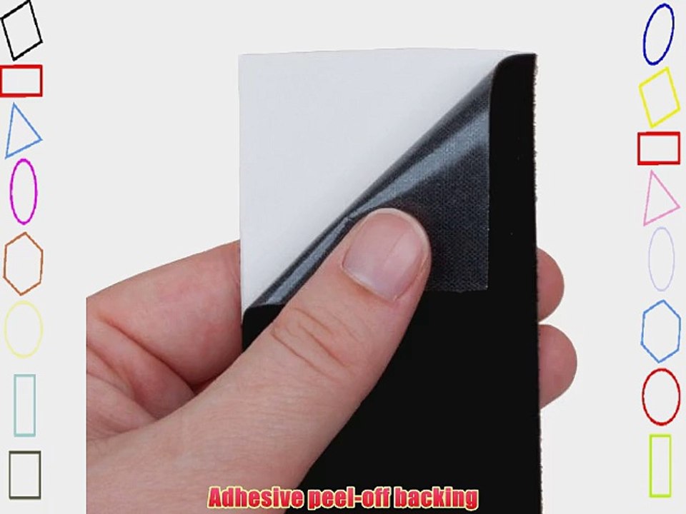 Carl's Black Felt Tape for DIY Projector Screen (Contrast-Boosting Border) (4-inch x 60-Foot)