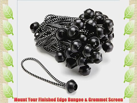 Carl's (50) 6 Black Ball Bungees for DIY Projector Screen (Mounting)
