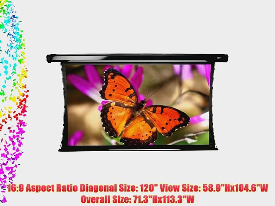 Elite Screens TE120HW2 CineTension2 Electric Projection Screen (120 inch Diagonal 16:9 Ratio