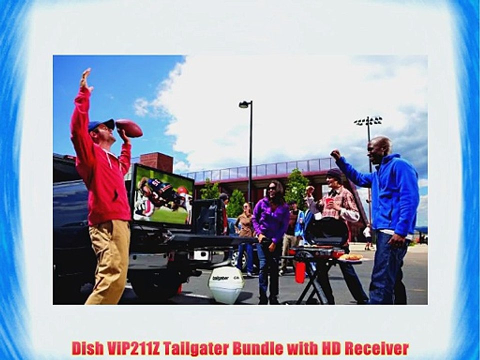 Dish ViP211Z Tailgater Bundle with HD Receiver