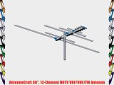 AntennaCraft 30 12-Element HDTV VHF/UHF/FM Antenna