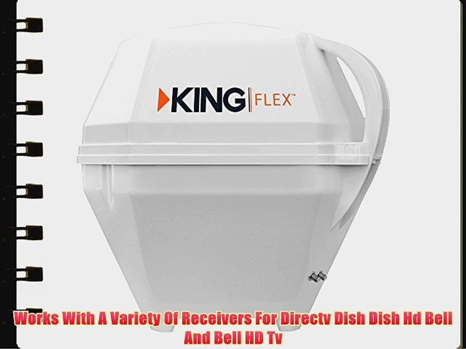 VuQube Flex VQ2100 Portable Automatic Satellite Antenna