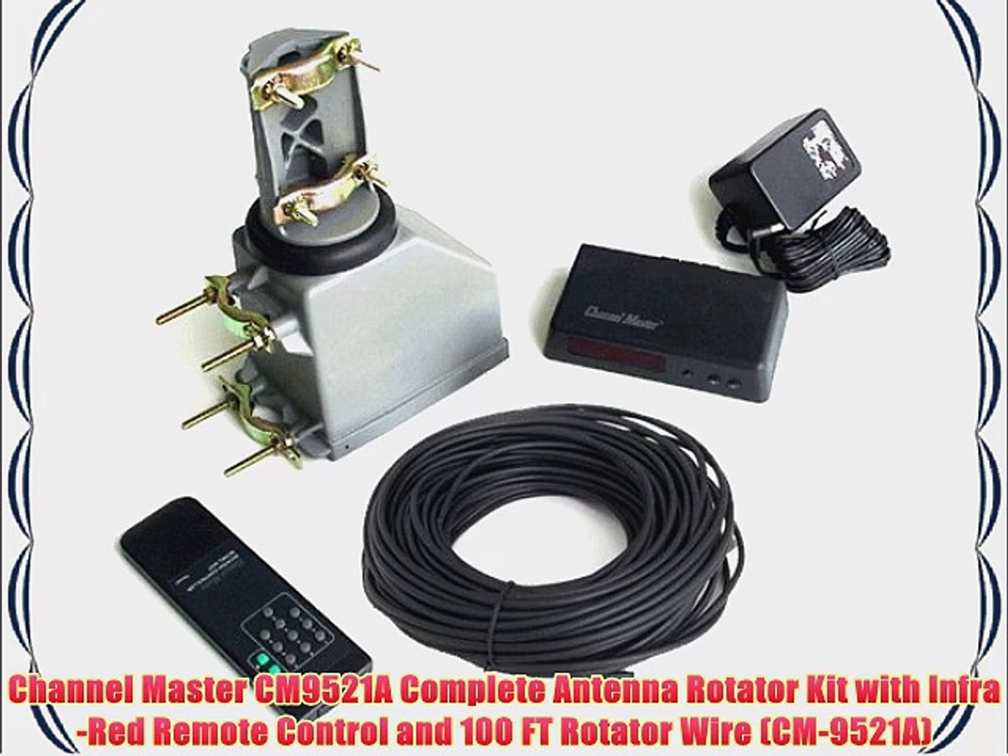 Channel Master Antenna Rotator Review CM 9521A - YouTube