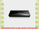 Sony BDPS6200 3D Blu-ray Player with Wi-Fi and 4K Upscaling