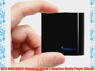 HSTI MOB188U01 Moboplay World's Smallest Media Player (Black)