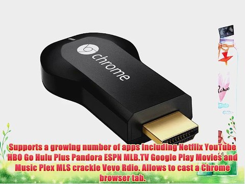 Google Chromecast HDMI Streaming Media Player