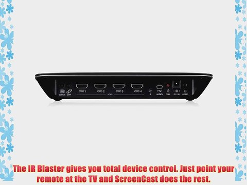 Belkin ScreenCast AV 4 Wireless AV-to-HDTV HDMI Adapter (Supports HDMI 2.0)