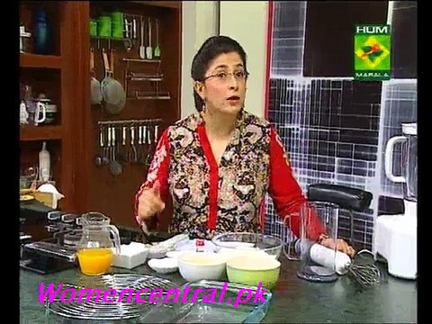 Egg Less Cake & Mint Chocolate Shake Recipe - Kenwood Chef - 11 July 2013