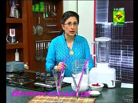 Brownies & Strawberry Shake Recipe - Kenwood Chef - 16 July 2013