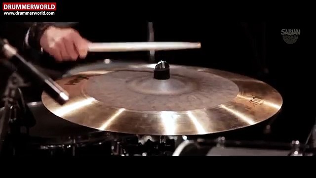 JOJO MAYER - MARK GUILIANA- fun and checking out the SABIAN GO DARK Omni Cymbal