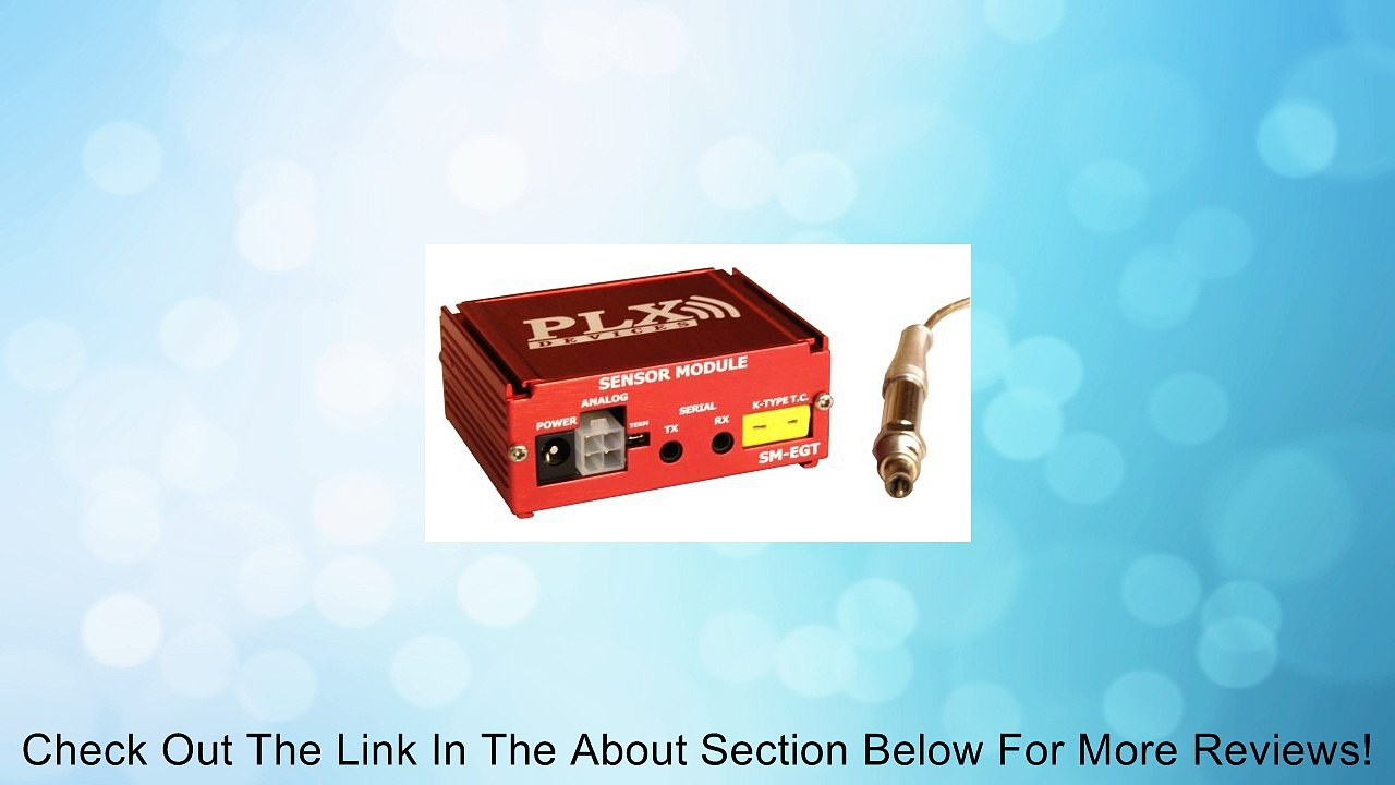 PLX Devices SM-EGT iMFD Sensor Module - Exhaust Gas Temperature Pyro Review