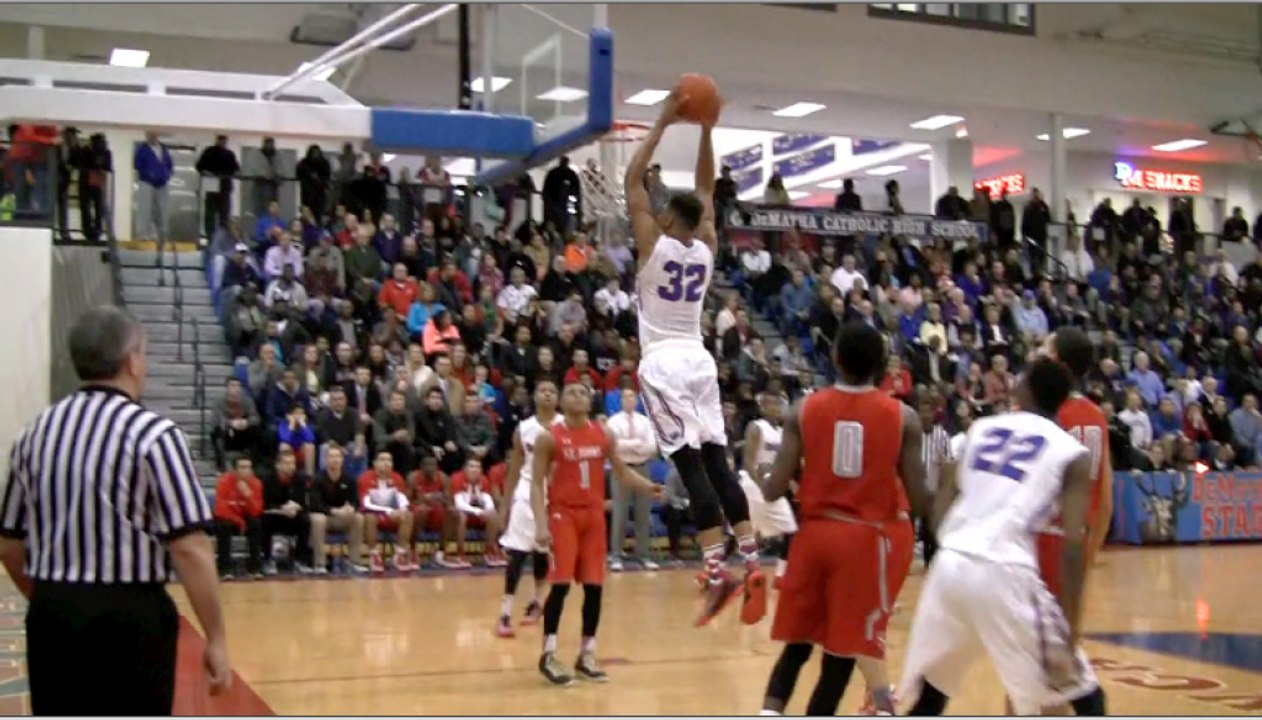 No. 1 DeMatha holds off No. 3 St. John's, 67-58