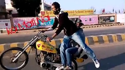 FUNNY PAKISTANI  BIKER 2015